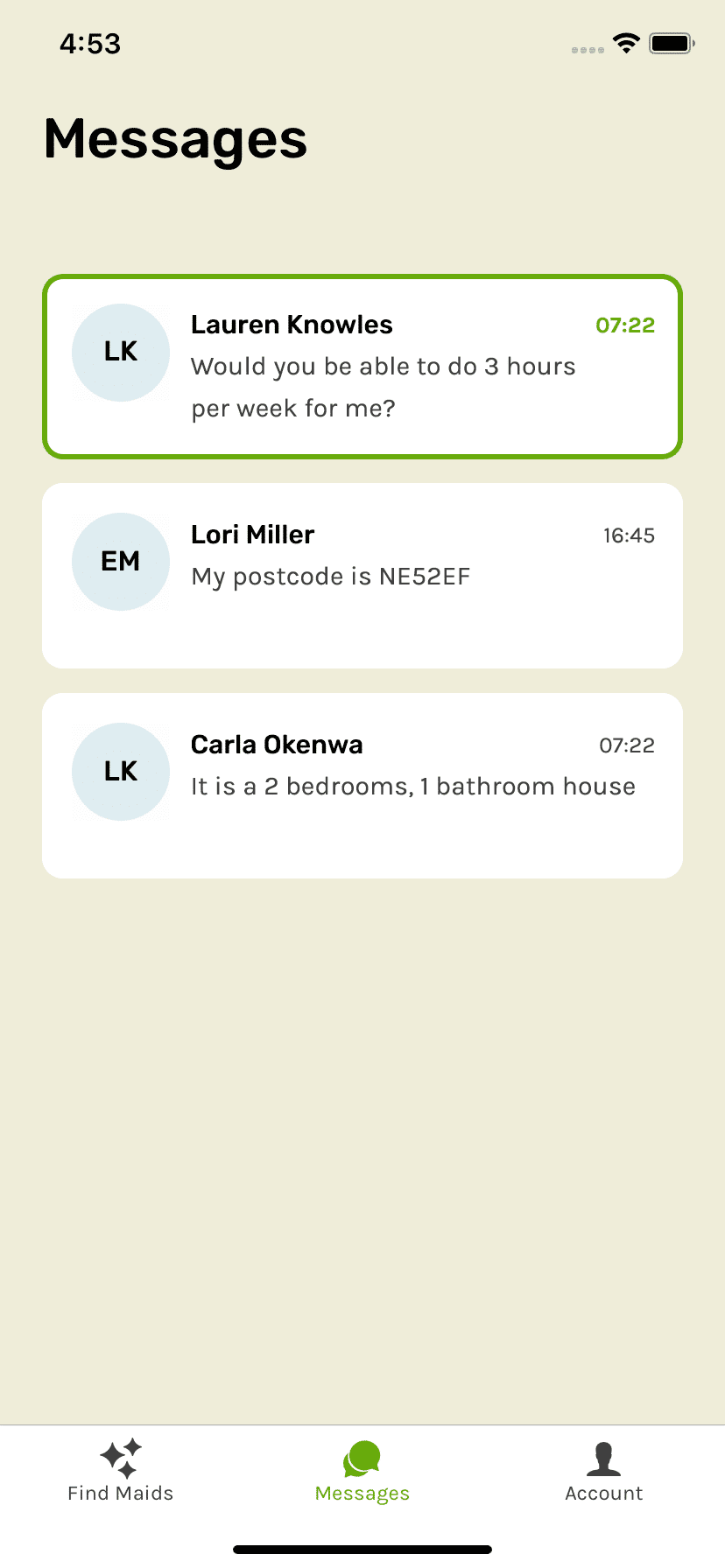 Cleaners Near Me And Messages Maid